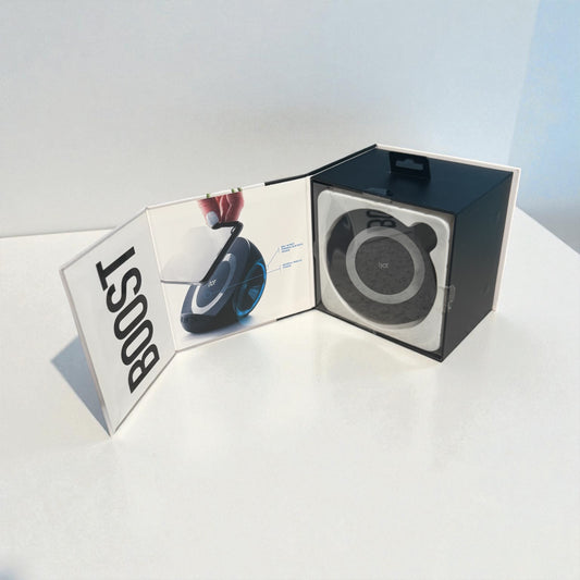 iJoy Boost Qi Wireless Charger Phone Stand and Bluetooth Speaker