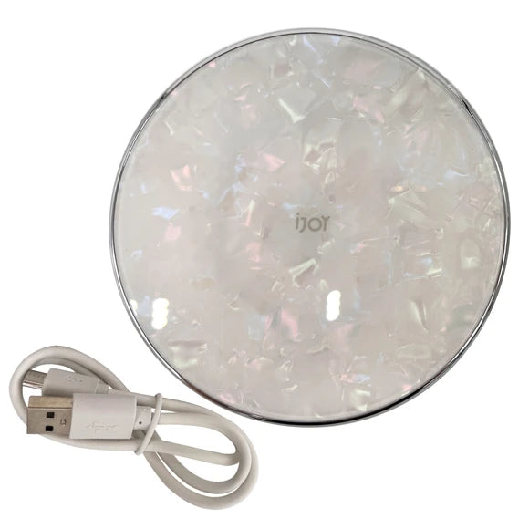 iJoy Pearl Shimmer 10 Watt Wireless Charging Pad - CLEARAMCE ITEM!