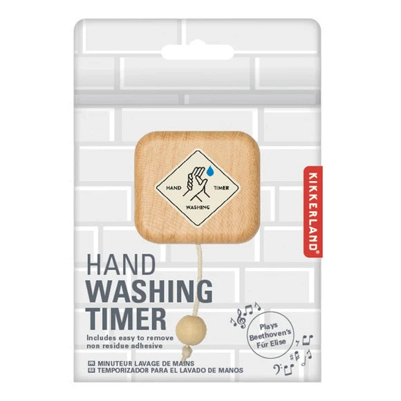Kikkerland Hand Washing Timer Clip Strip
