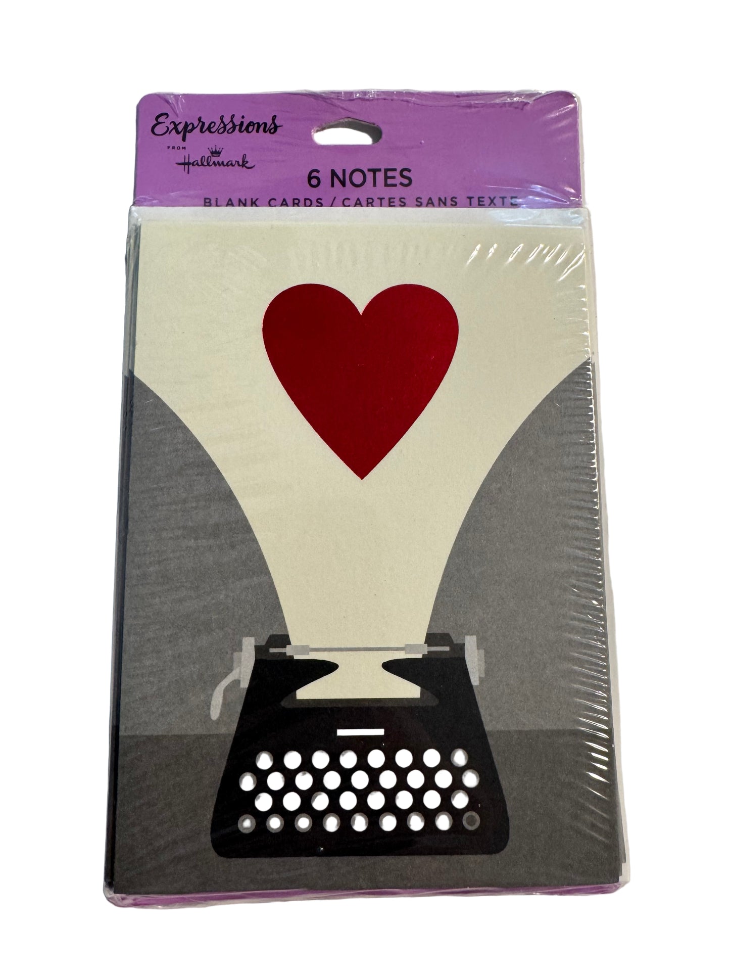Hallmark Expressions Red Heart Blank Cards With Envelopes