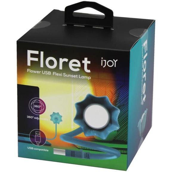 iJoy Floret USB Sunset Flexi Lamp