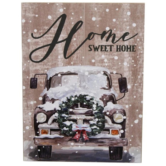 "Home Sweet Home" Vintage Truck Wall Decor
