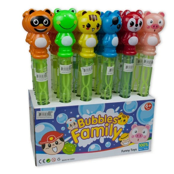 Bubbles Family Wand Singles