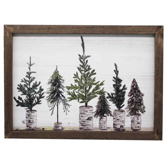 Farm Fresh Christmas Trees Wall Decor