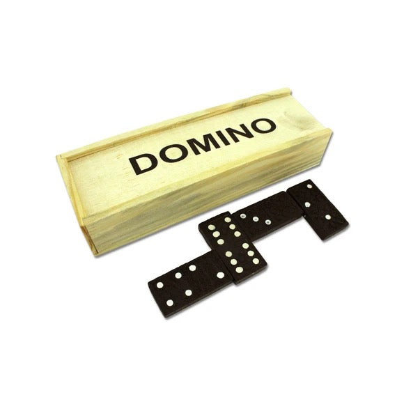 Domino Set In Wooden Box