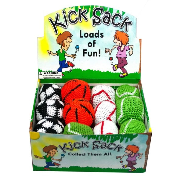 Sports Theme Kick Sack Countertop Display