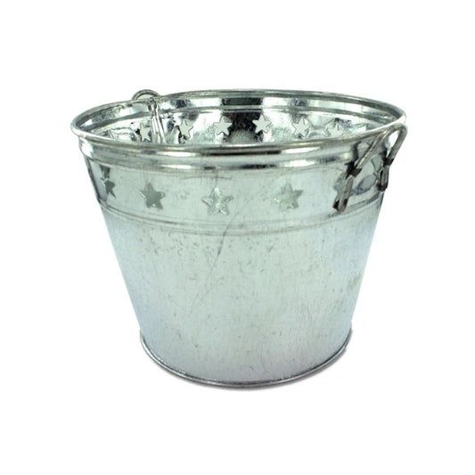 Tin Bucket With Stars