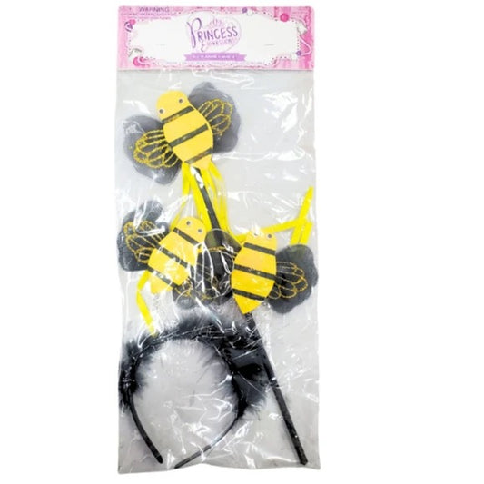 2-Piece Bumble Bee Bopper Headband & Wand Set