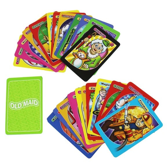 4 Assorted Style Playing Card Game Clip Strip