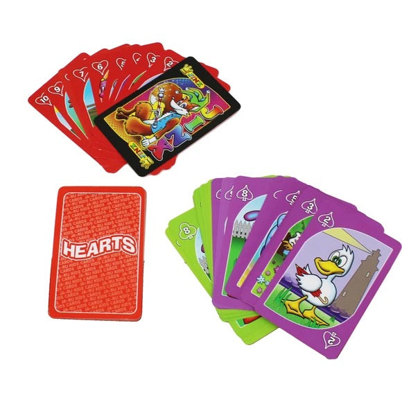 4 Assorted Style Playing Card Game Clip Strip