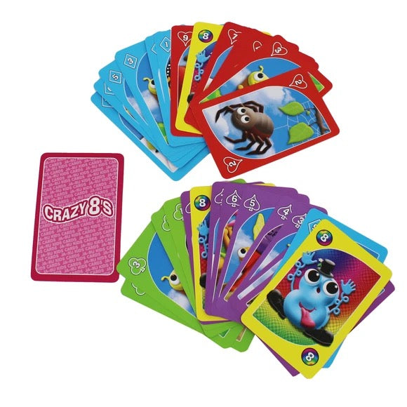 4 Assorted Style Playing Card Game Clip Strip