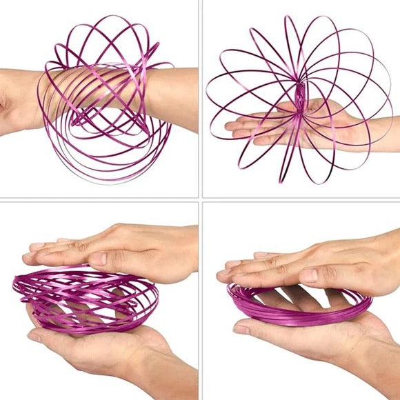 Expressions Assorted Colors Metal Flow Spring