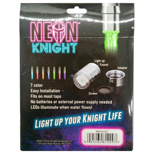 Neon Knight 7 Color LED Faucet Light