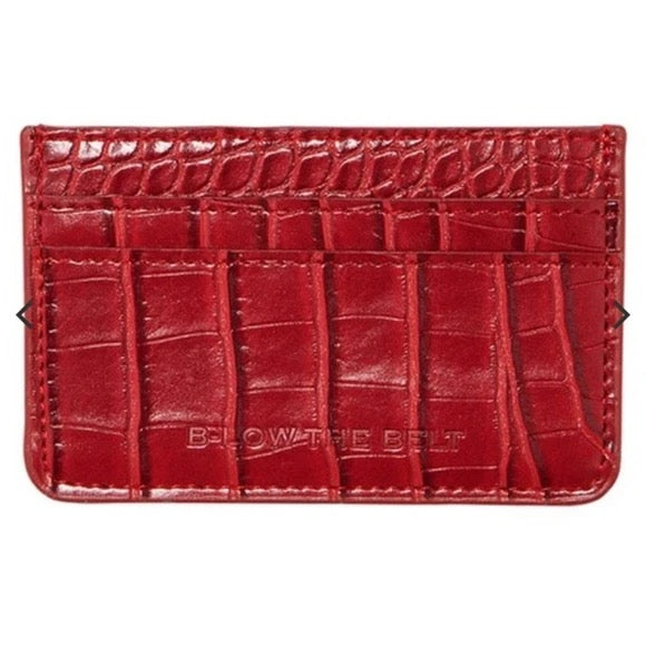 B-low The Belt Los Angeles Croc Card Holder Wallet - CLEARANCE ITEM!