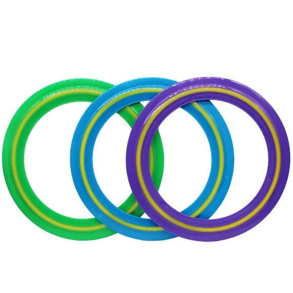 11.25" Flying Ring Disk Toy Clip Strip