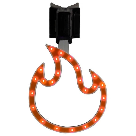 Wheelies Glow N Go Brilliant LED Flame Shaped Bike Light