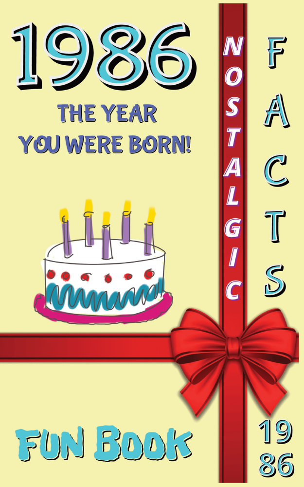 1986 Fun Book - The Year You Were Born- June 23