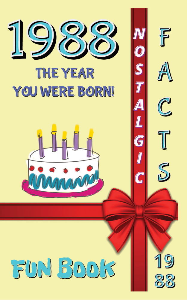 1988 Fun Book - The Year You Were Born- June 23