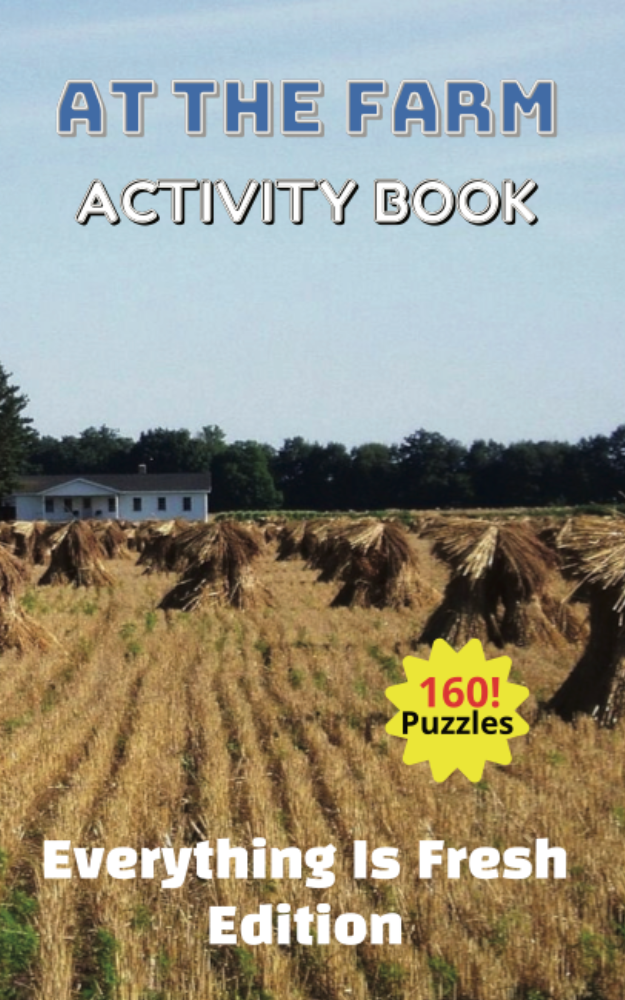 At The Farm Activity Book