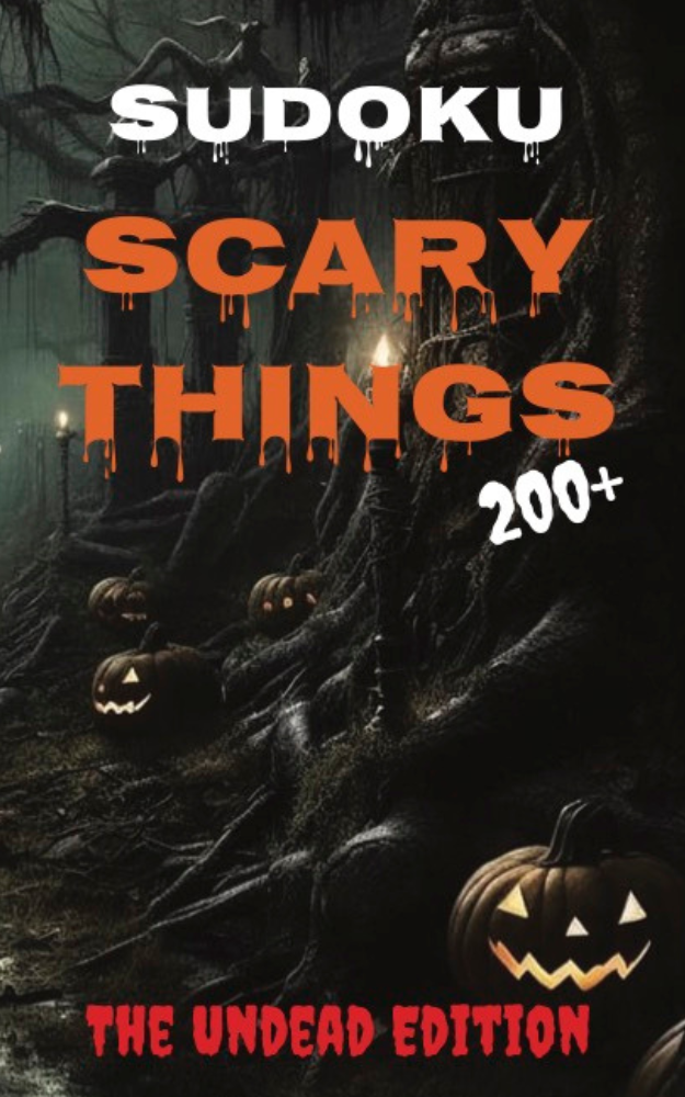 Scary Things Sudoku Classic Cover 200