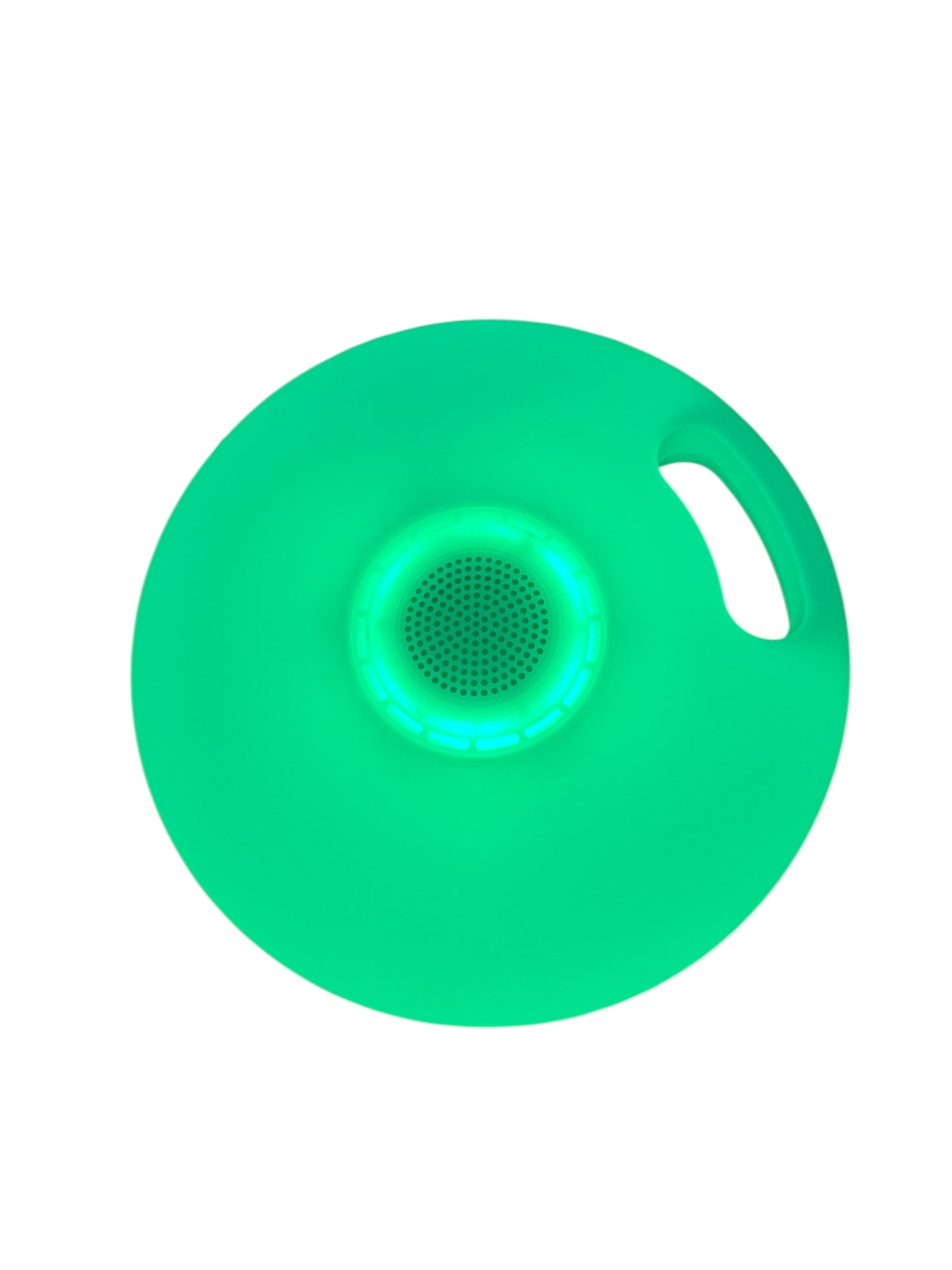 Level 9 Waterproof Floating Round Bluetooth Speaker with Lights
