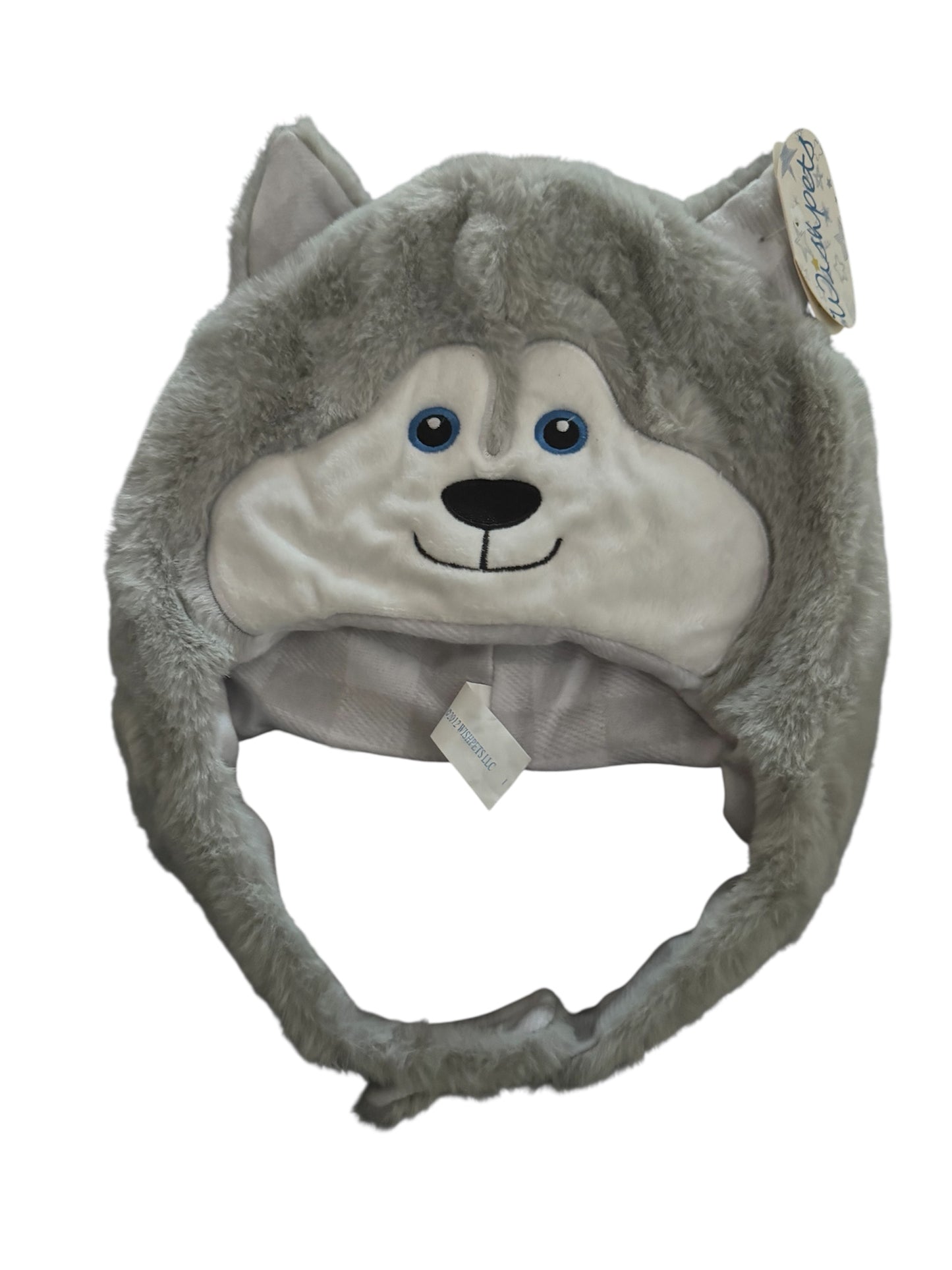 Wishpets Plush Child Husky Hat With Lining