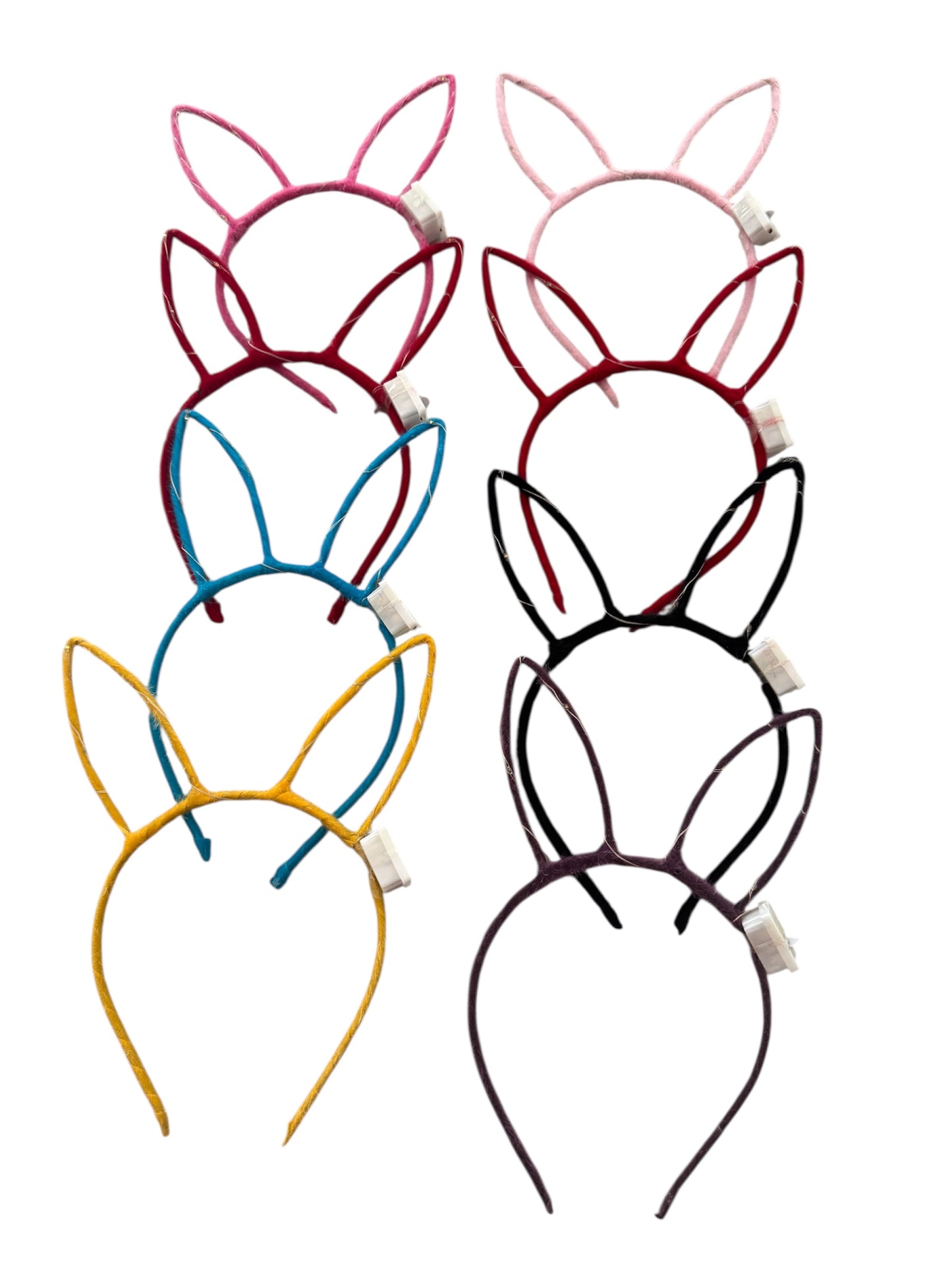 LED Whacky Bunny Ears 2-Pack