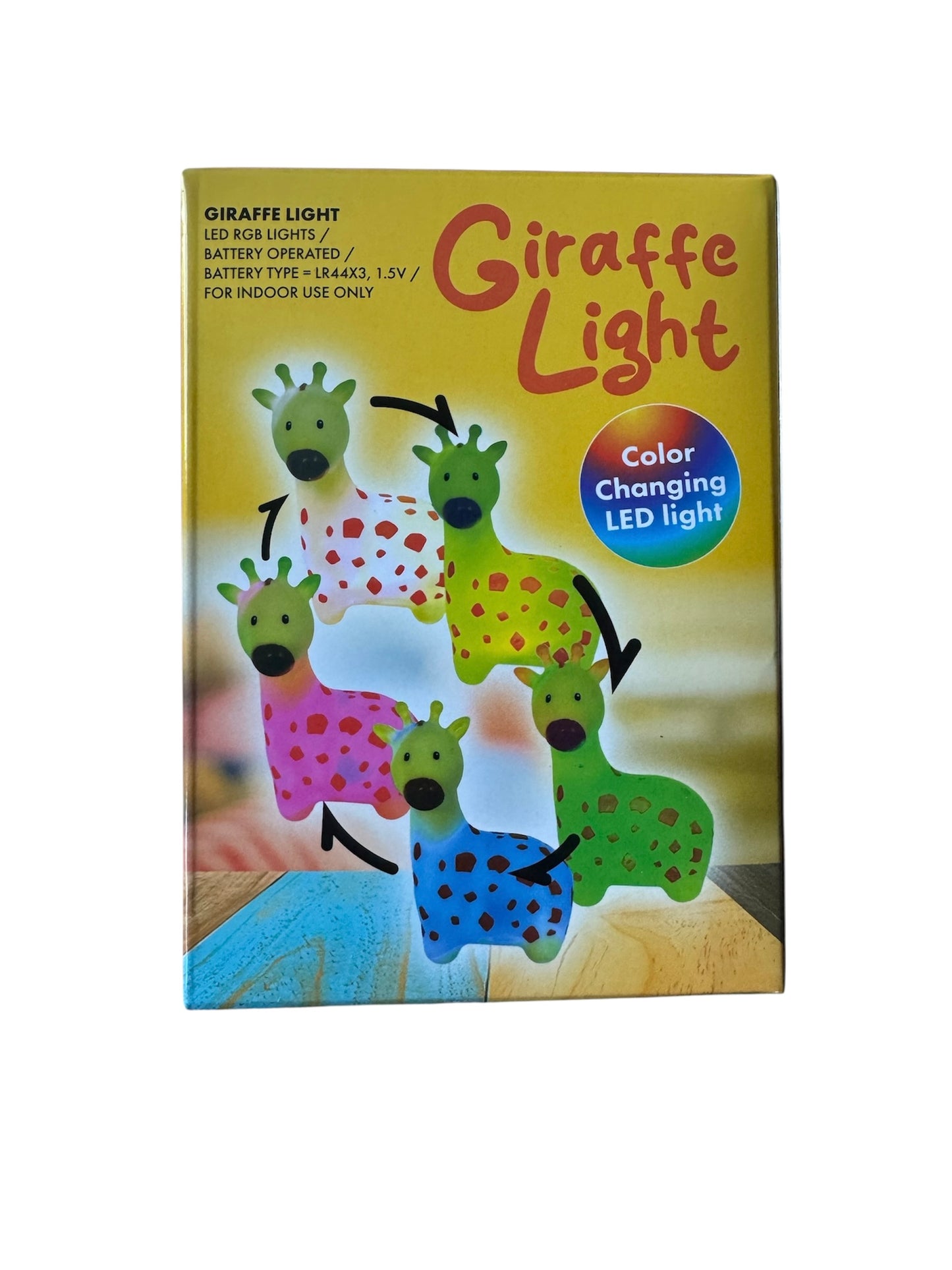 Color-Changing LED Giraffe Light