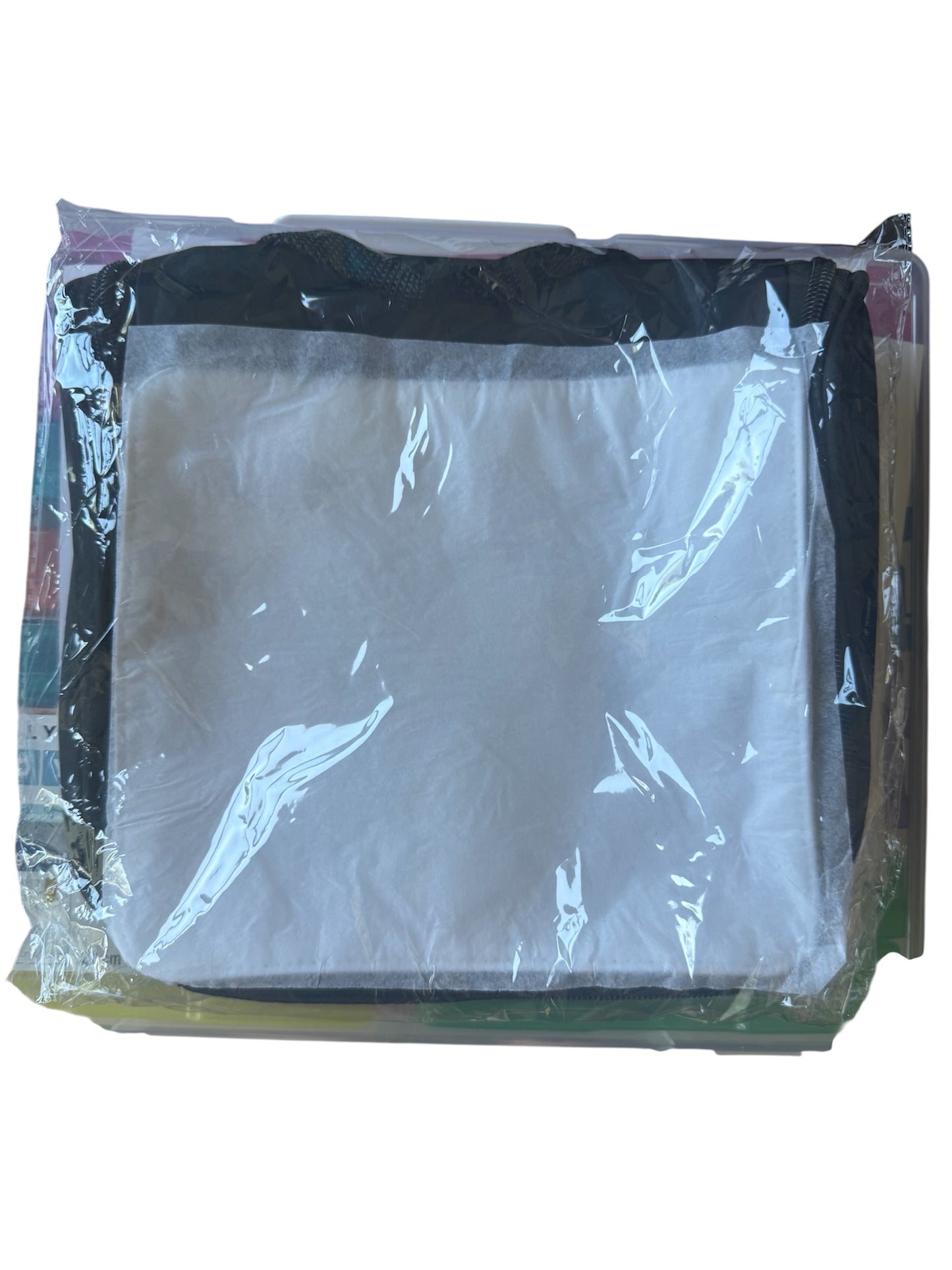 Hanging Overnight Black & White Toiletry Travel Bag