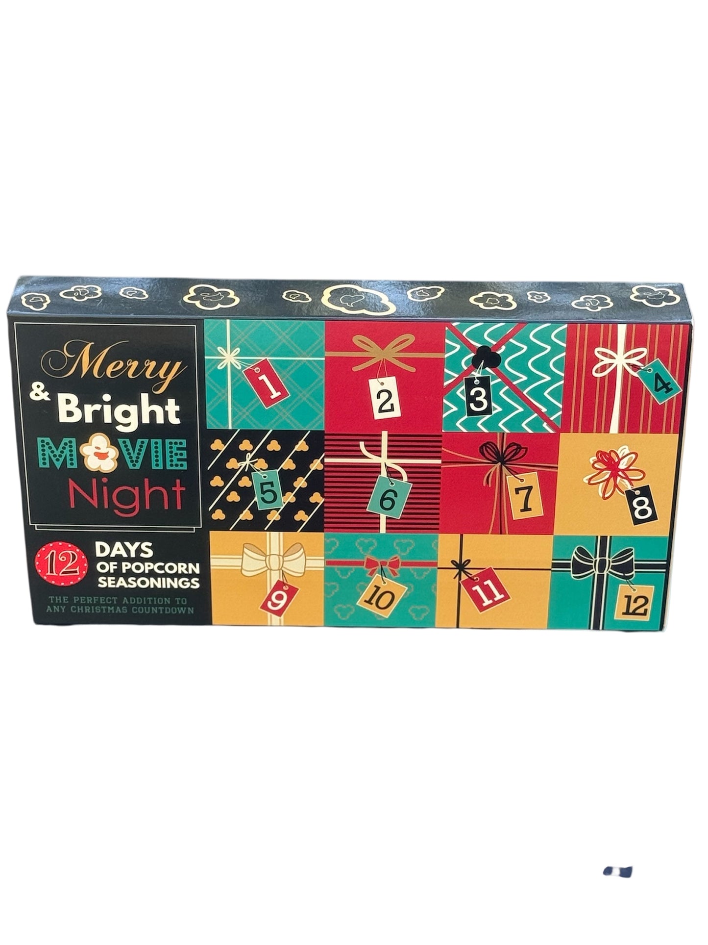 Merry & Brite Movie Night 12 Days of Popcorn Seasonings