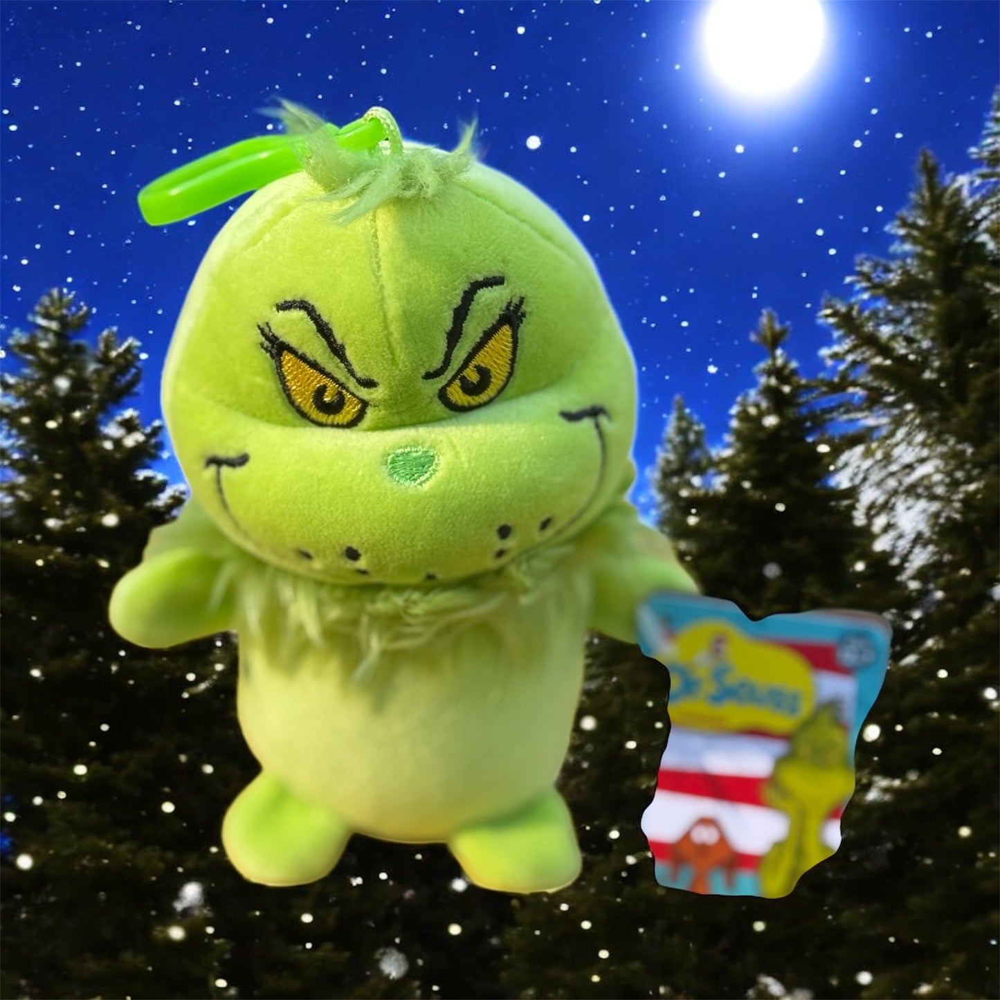Dr. Seuss Grinch Clip-On Pal
