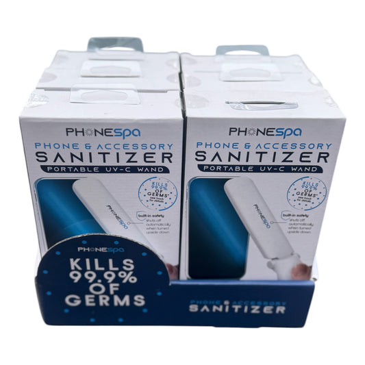 Phonespa Phone And Accessory Santizer Counter Display