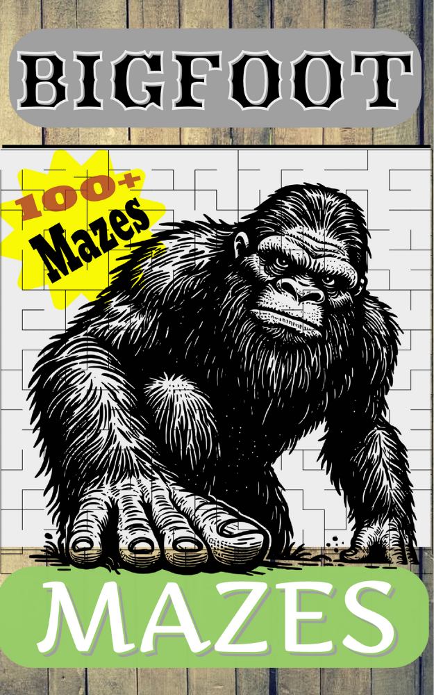 More Bigfoot Mazes-Classic Cover