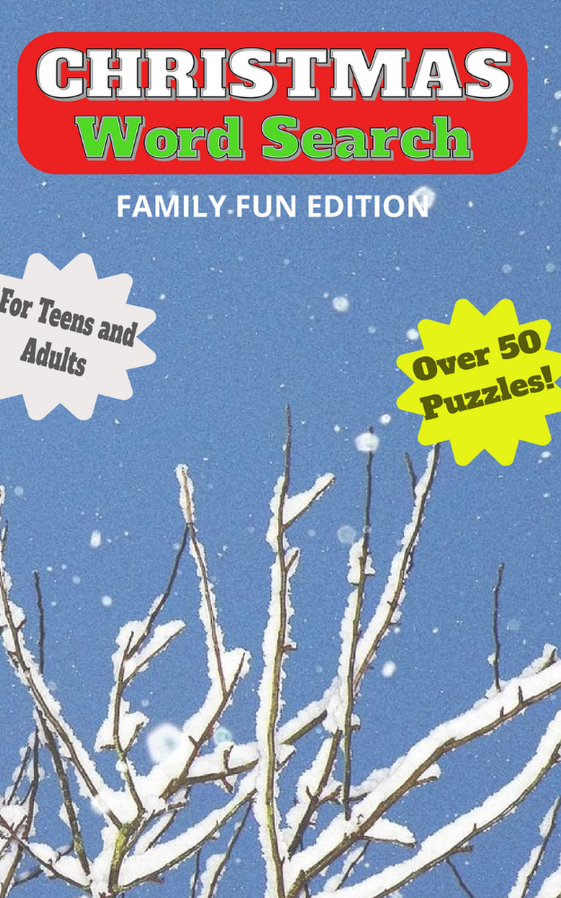 Christmas Word Search Large Edition In Color - Expected Nov 4!