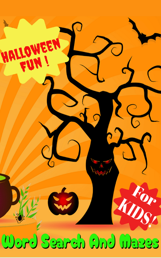 Halloween Fun Word Search And Puzzle Mazes Large Edition