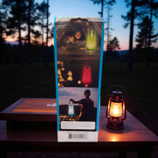 Battery-Operated Color Changing All-Purpose Hanging Lantern With Batteries