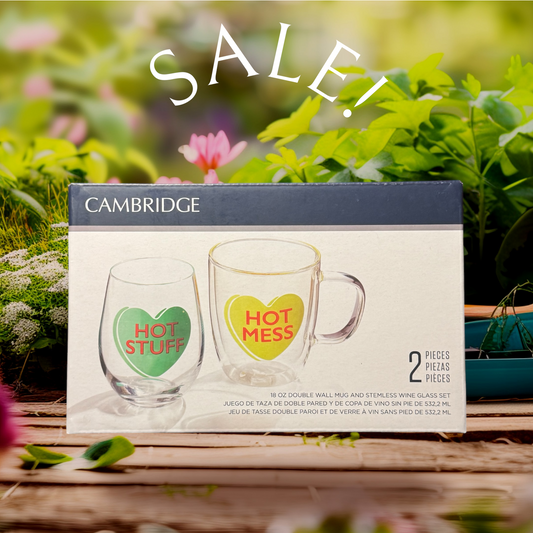 Cambridge Hot Stuff And Hot Mess Drink Set