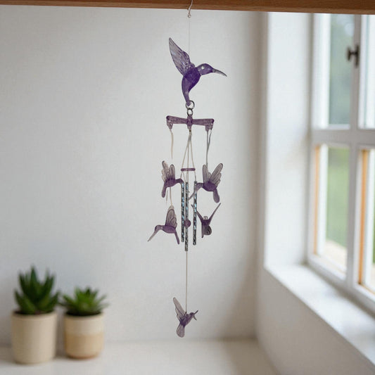 Glow In The Dark 20" Hummingbird Chime