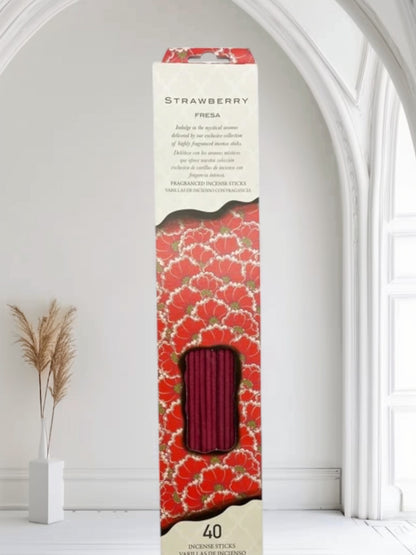 40 Count Strawberry Incense Sticks