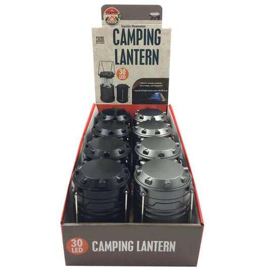 LED Camping Lantern Countertop Display - THIS IS A CLEARANCE ITEM!