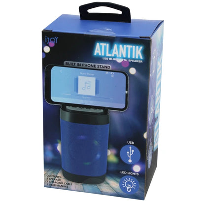 iJoy Atlantik LED Bluetooth Speaker in Blue