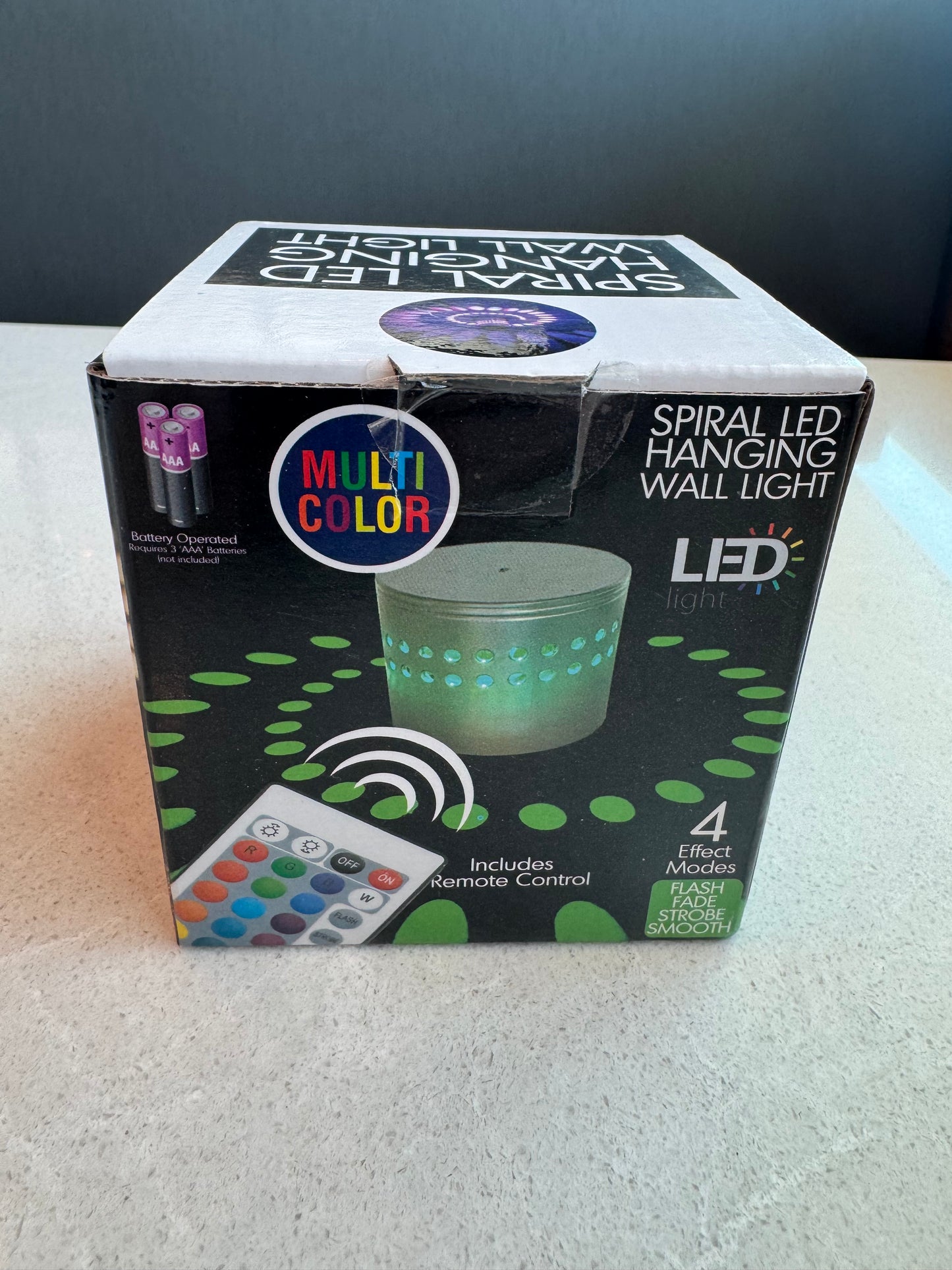 360 Degree Hanging Wall RGB Light With Remote Control