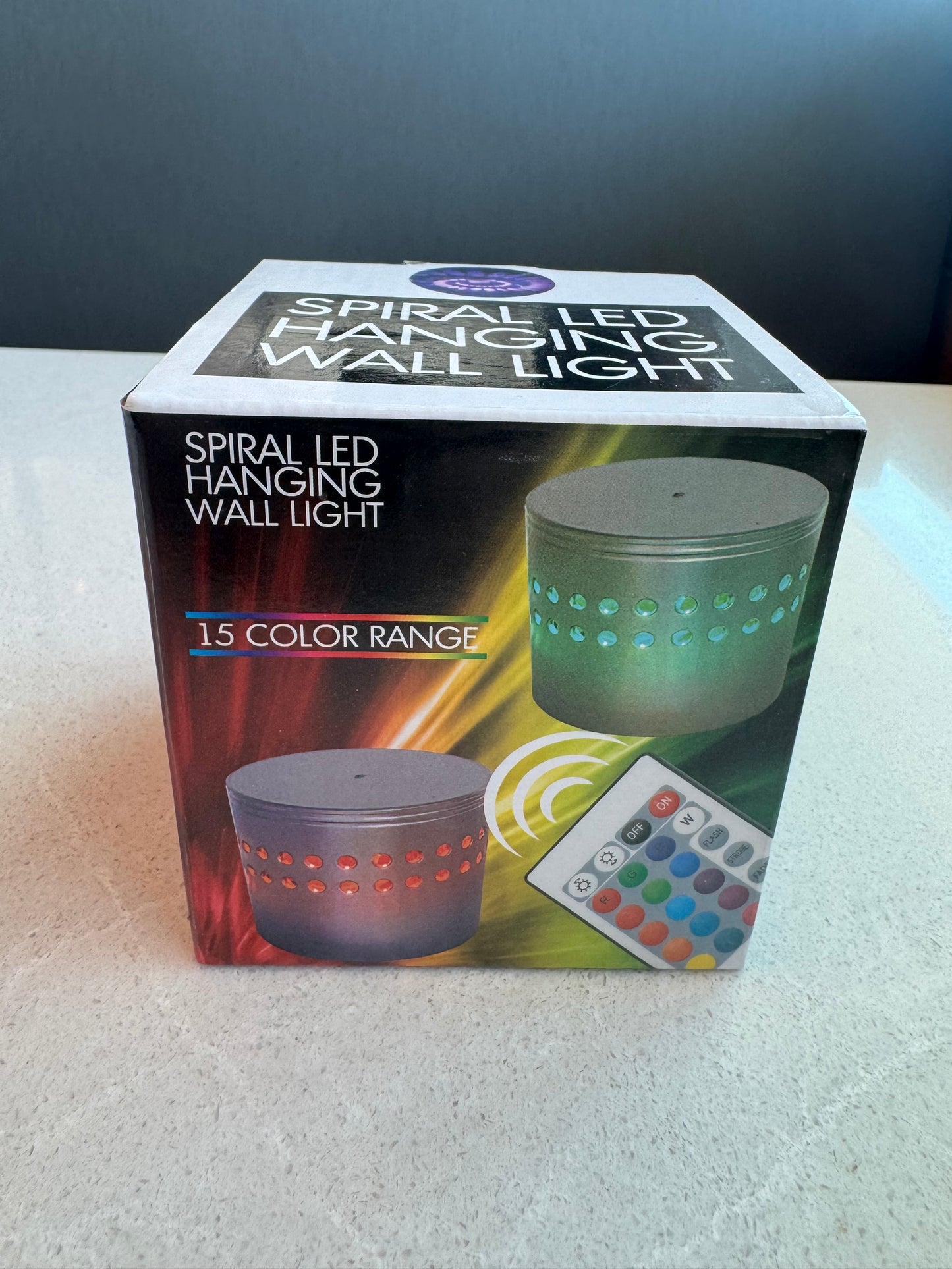 360 Degree Hanging Wall RGB Light With Remote Control