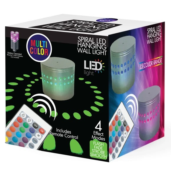 360 Degree Hanging Wall RGB Light with Remote Control