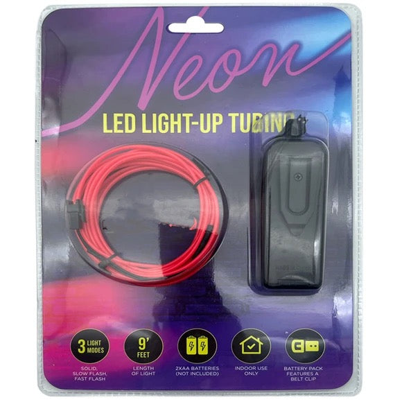 Three-Mode 118" Neon LED Light-Up Tubing Battery Operated