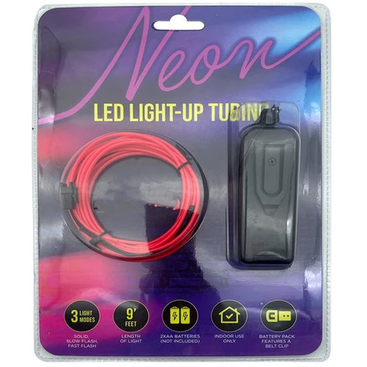 Three-Mode 118" Neon LED Light-Up Tubing Battery Operated