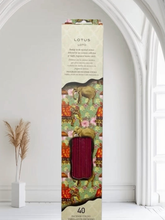 40 Count  Lotus Incense Sticks