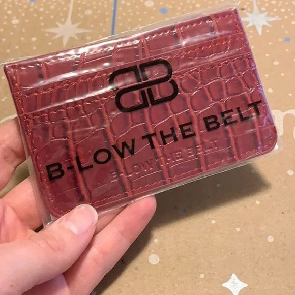 B-low The Belt Los Angeles Croc Card Holder Wallet - CLEARANCE ITEM!