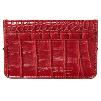 B-low The Belt Los Angeles Croc Card Holder Wallet - CLEARANCE ITEM!