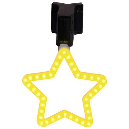 Wheelies Glow N Go Brilliant LED Star Shaped Bike Light in Box